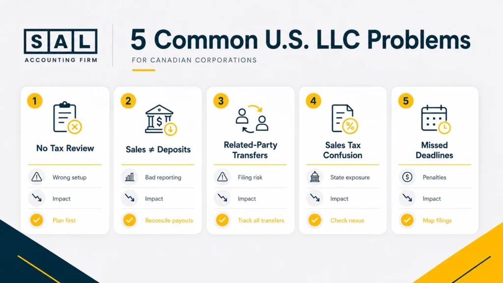 Common U.S. LLC Problems for Canadian Corporations_