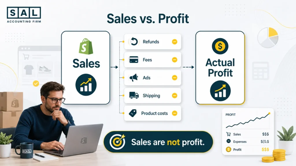 shopify-sales-vs-profit-breakdown