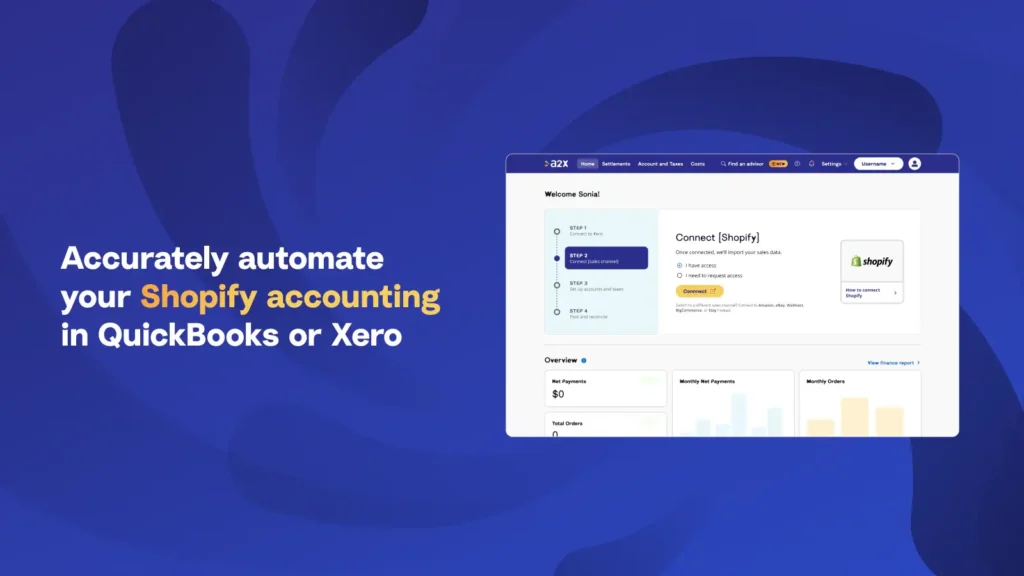 A2X: Made for Shopify accounting automation