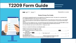 T2209 Form Completion guide