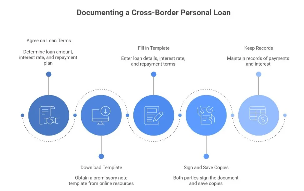 How to Document a Cross-Border Personal Loan Properly (and Why It Matters)?
