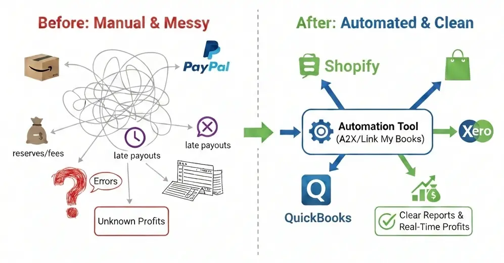 Differences between Manual and Automated accounting