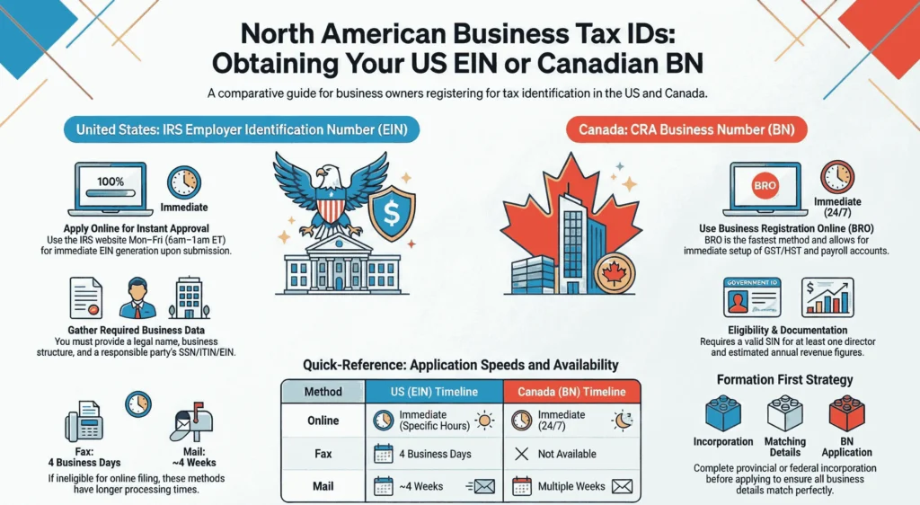 North American Business Tax ID (TIN)