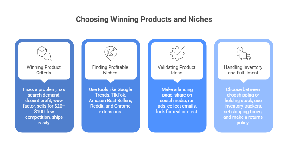 How to choose winning products and niches
