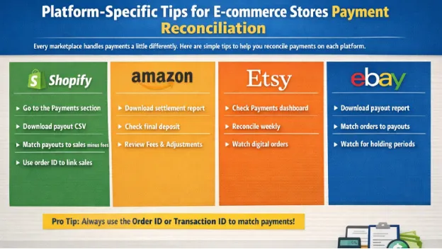 Platform-Specific Tips for E-commerce Stores Payment Reconciliation