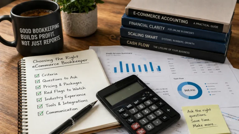How to Choose the Right eCommerce Bookkeeper