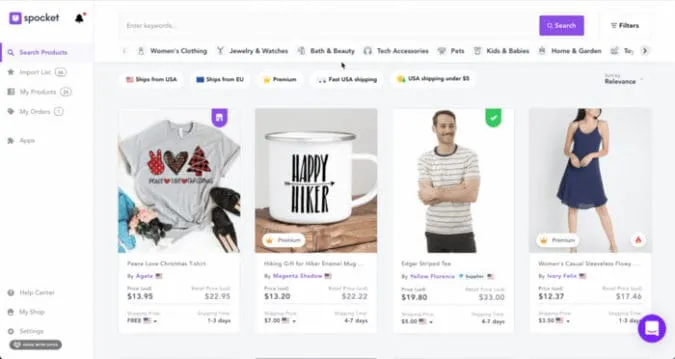 Spocket – Best for Fast Shipping screenshot