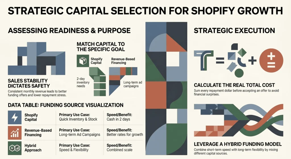 Strategic Capital Selection for Shopify Growth