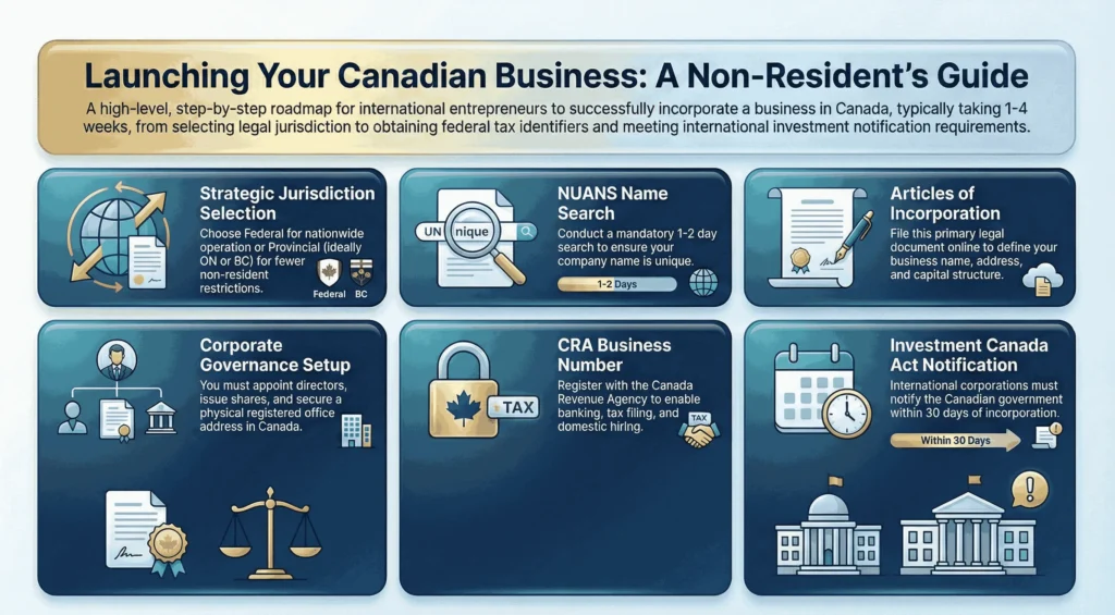 Launching Your Canadian business as a non-resident