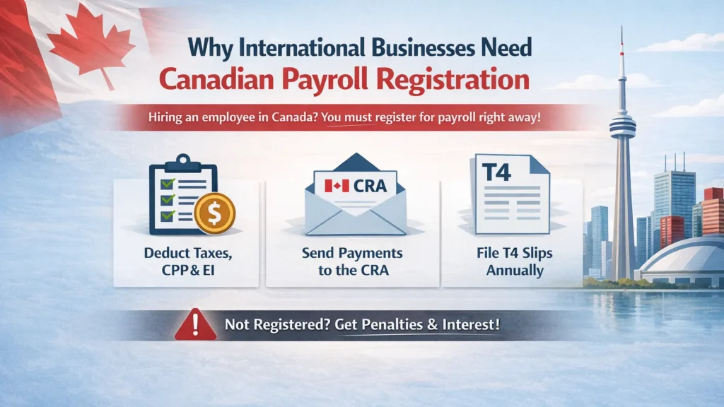 Why International Businesses Need Canadian Payroll Registration