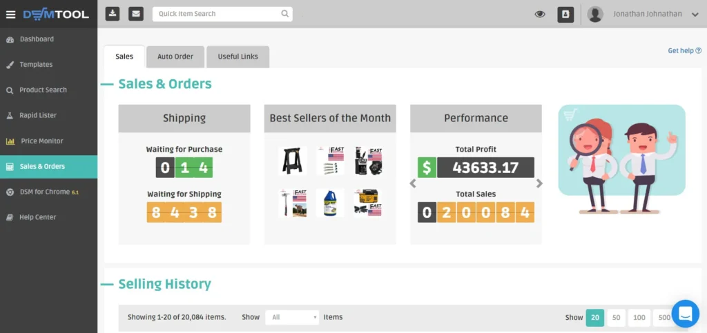 DSM Tool – Best for Selling on Multiple Platforms screen shot
