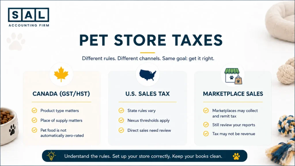 How Sales Tax Works for Pet Products in Canada and the U.S.