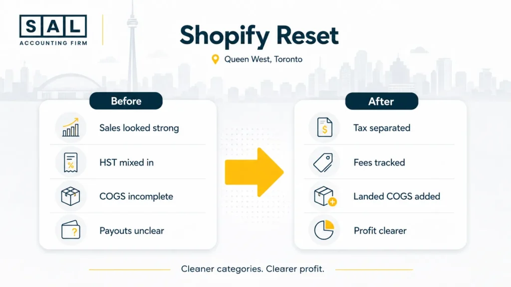 Shopify Profit Fix how cleaner categories turn messy Shopify numbers into clearer profit