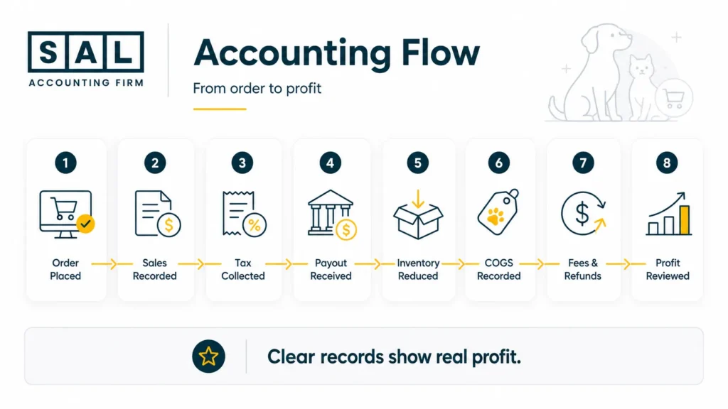 What Your Pet Store Accounting Should Actually Show