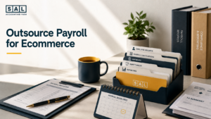 Ecommerce payroll outsourcing for growing online stores with employees, contractors, remittances, and payroll reports