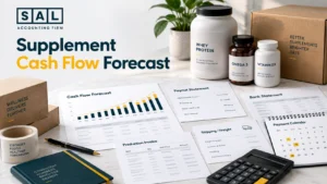 How to Build a Cash Flow Forecast for a Supplement Ecommerce Brand