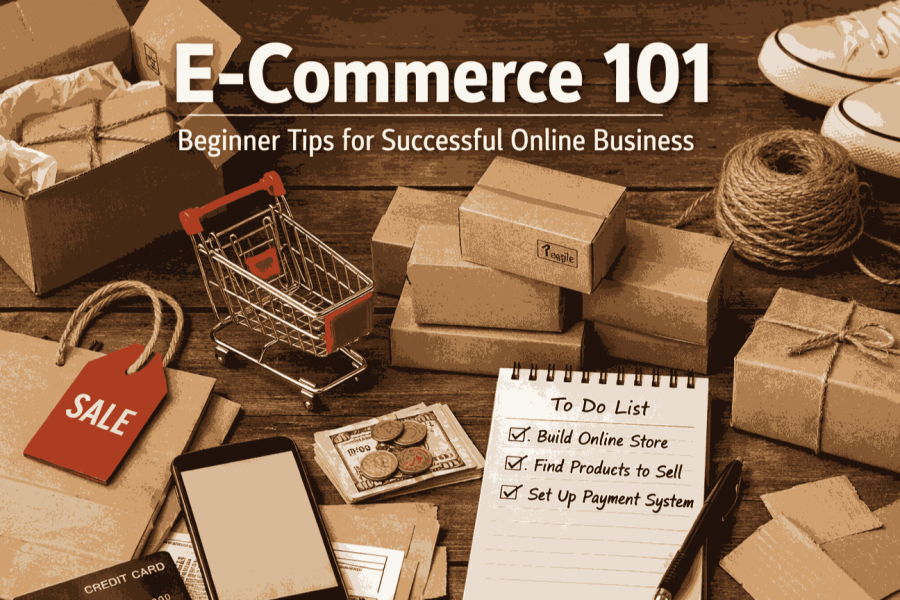 E-commerce 101 Beginner Tips for Successful Online Business Launch