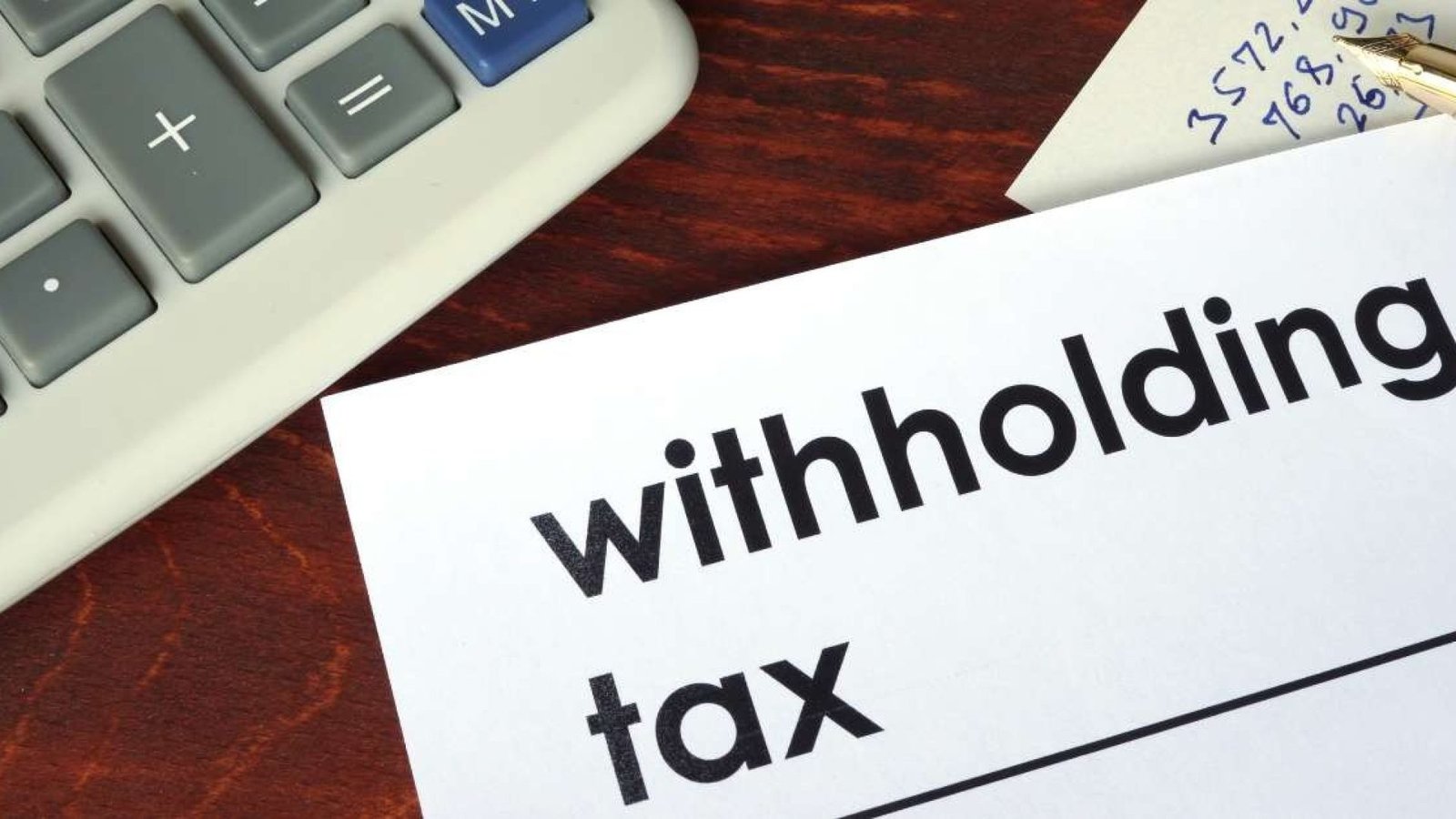 E-commerce Withholding Tax Guide