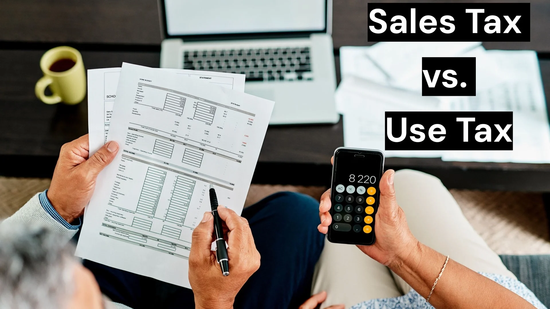 Sales Tax vs. Use Tax